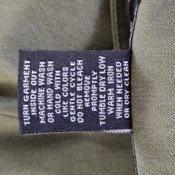 01182 Larry Levine green dress slacks 8 - Picture 11 of 11